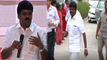 ஆறுமுகசாமி ஆணையத்தில் ஆஜரானார் அமைச்சர் விஜயபாஸ்கர்- வீடியோ