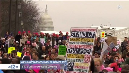 Download Video: ÉTats-Unis : les bonnets roses de la 