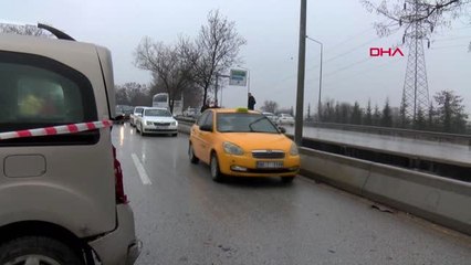 Kaza Sonrası Tartışan Sürücülere Başka Bi Araç Çarptı 4 Yaralı