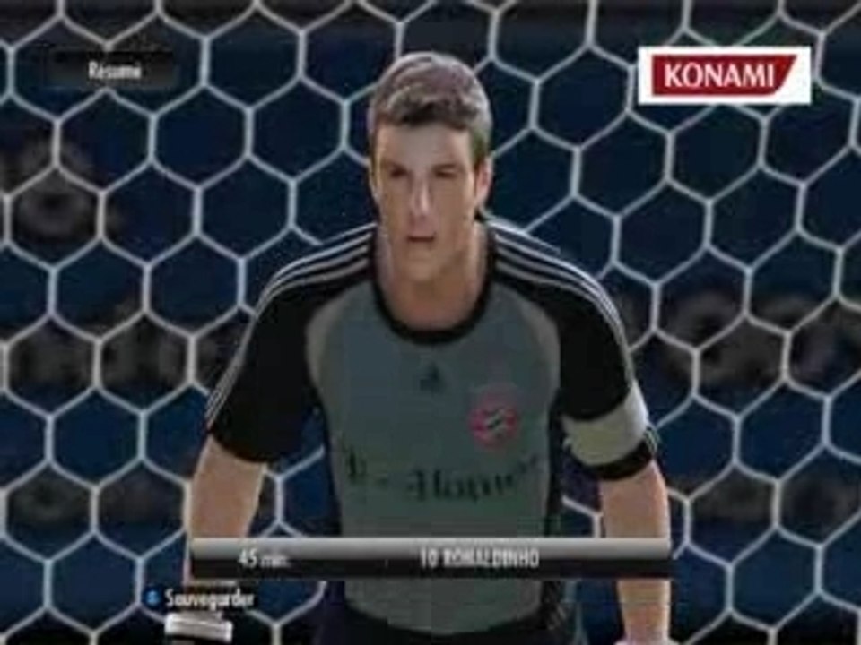 PES Ligue 2008 - Amical - FC Barcelone/Bayern Munich