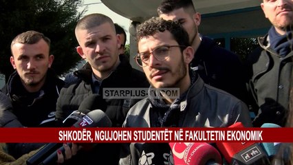 SHKODËR, NGUJOHEN STUDENTËT NË FAKULTETIN EKONOMIK