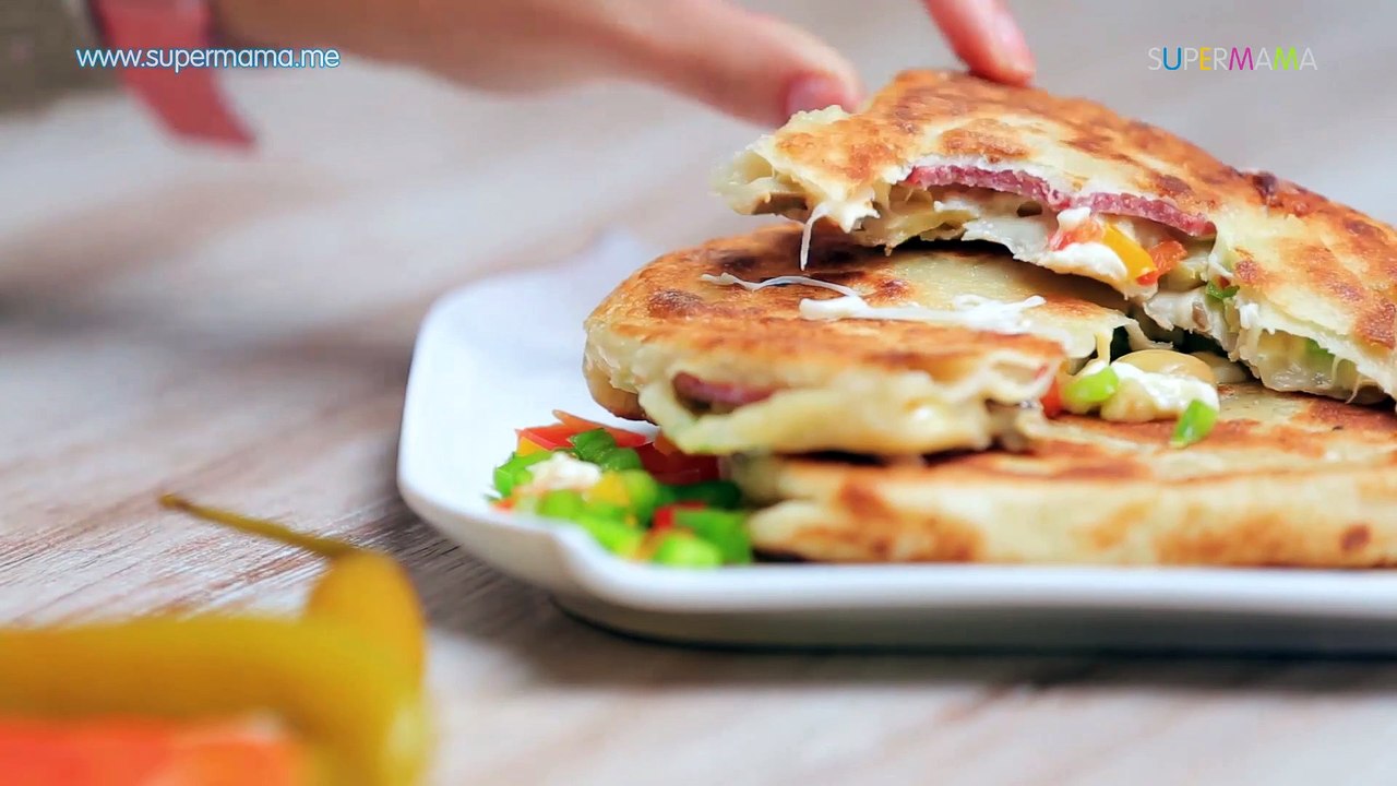 4 وصفات بالمشروم"فطيرة الطاسة-بيتزا بالبيض والمشروم-شوربة الفراخ والمشروم-دجاج بصوص المشروم"