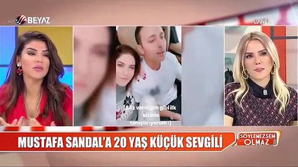 Mustafa Sandal 20 yaş küçük yeni aşkını ilan etti.