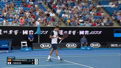 Un combat de 5h et un super tie-break : Nishikori a mérité de rester invaincu en 2019