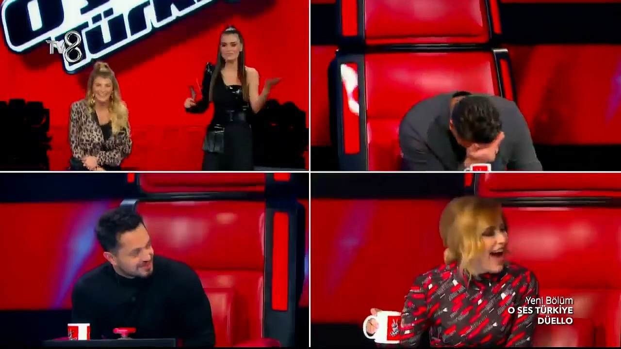 Jüriden kahkahaya boğan İngilizce sohbet! 'You can be 'heder- - O Ses Türkiye 2018