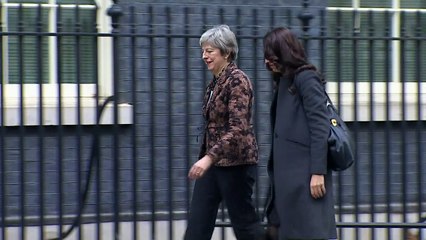 May welcomes Ardern to Downing Street