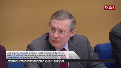 « C’est nous qui décidons si nos questions sontt dans notre mandat ou pas », rappelle Philippe Bas