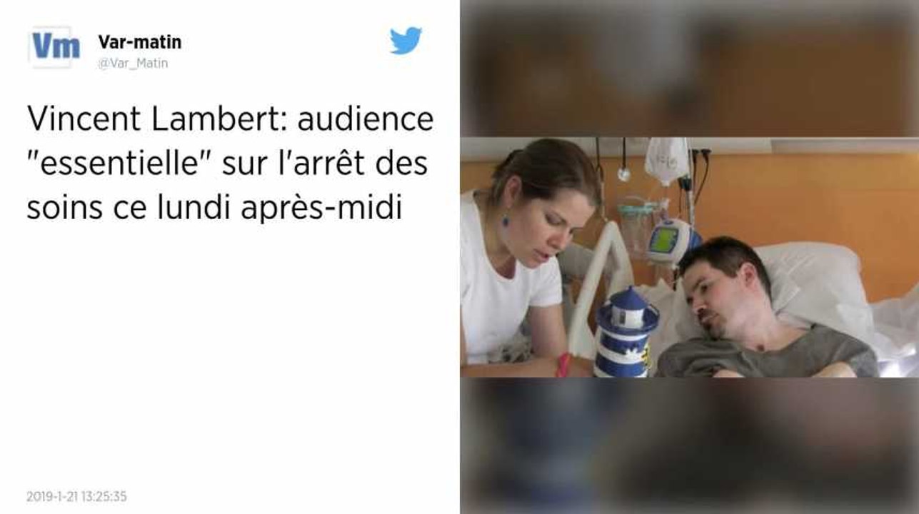 Vincent Lambert. Audience « essentielle » sur l’arrêt des soins ce lundi après-midi