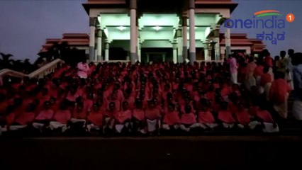 Siddaganga Swamiji : ಸಿದ್ದಗಂಗಾ ಮಠದ ಎದುರು ಮಠದ ಮಕ್ಕಳಿಂದ ಮಂತ್ರ ಘೋಷ  | Oneindia Kannada