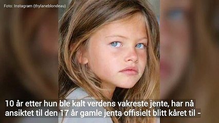 Hun er kåret til verdens vakreste