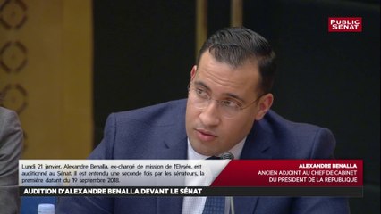 Alexandre Benalla: « Je ne détiens aucun secret, je ne fais aucun chantage »