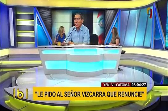 Yeni Vilcatoma: “Tengo información sobre presuntas coimas relacionadas al entorno de Vizcarra”