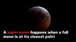 Lunar Eclipse Causes Rare Super Blood Wolf Moon