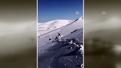 Komandodan çetin kış koşullarında operasyon - ŞIRNAK