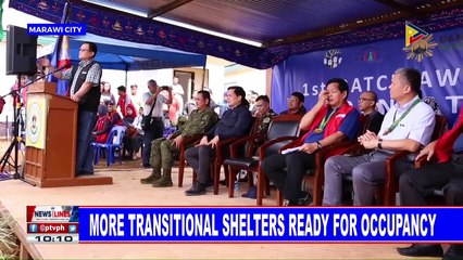 More transitional shelters ready for occupancy