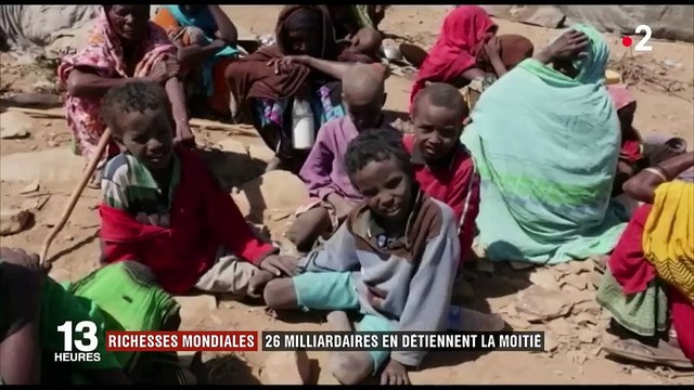 Inégalités : 26 milliardaires possèdent plus de richesses que la moitié des humains
