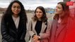 Hasna, Claire et Jeanne, en Terminale S au lycée Margueritte de Verdun, ne cachent pas leur stress pour l'après-bac