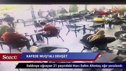 Kafede muştalı dehşet