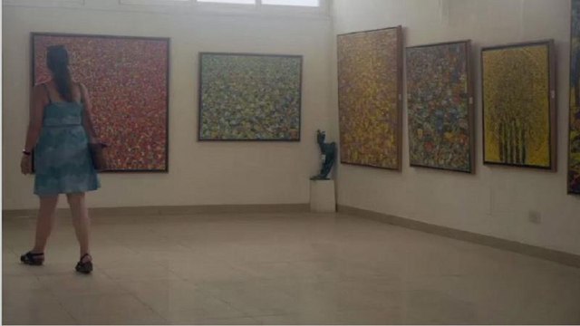 Ghana's contemporary art scene thrives buoyed by local and international  support - video Dailymotion