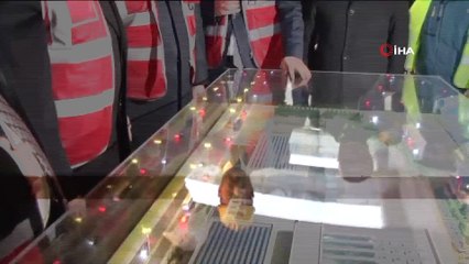 Dışişleri Bakanı Çavuşoğlu ve İBB Başkanı Uysal, BM Gençlik Merkezi inşaatını inceledi