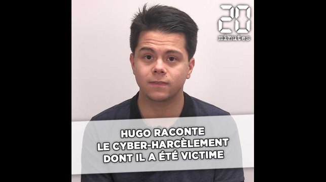 Hugo raconte le cyber-harcèlement dont il a été victime