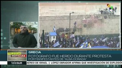 Culmina marcha nacionalista griega contra acuerdo con Macedonia