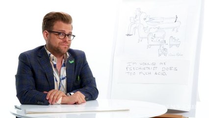 Adam Conover Enters The New Yorker Cartoon Caption Contest