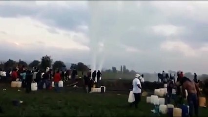 Antes de explosión en Hidalgo, habitantes recolectaban combustible