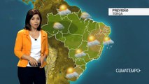 Previsão Brasil – Calor e pancadas típicas de verão