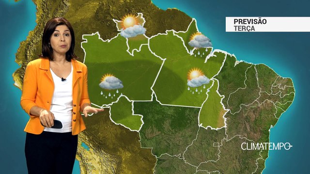 Previsão Norte – Muitas nuvens e chuva