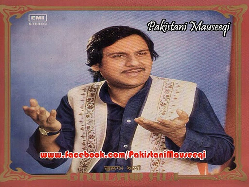 Ghulam Ali : Zindagi Se Yahi Gila Hai Mujhe : L Ahmed Faraz : Ghazal