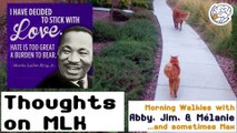 Some thoughts on MLK -Walkies with Abby