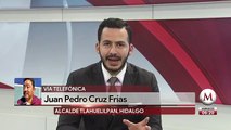 Entrevista con alcalde de Tlahuelilpan, Juan Pedro Cruz Frías