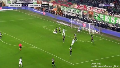 Aytac Kara Goal HD - Bursaspor 1 - 1 Fenerbahce - 21.01.2019 (Full Replay)
