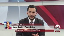 Continuan trabajos en zona de explosion- Juan Pedro Cruz Frias