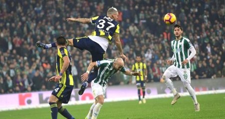 Fenerbahçe, Bursaspor ile Deplasmanda 1-1 Berabere Kaldı