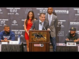 Manny Pacquiao vs. Adrien Broner UNDERCARD FINAL PRESS CONFERENCE | ShowTime Boxing