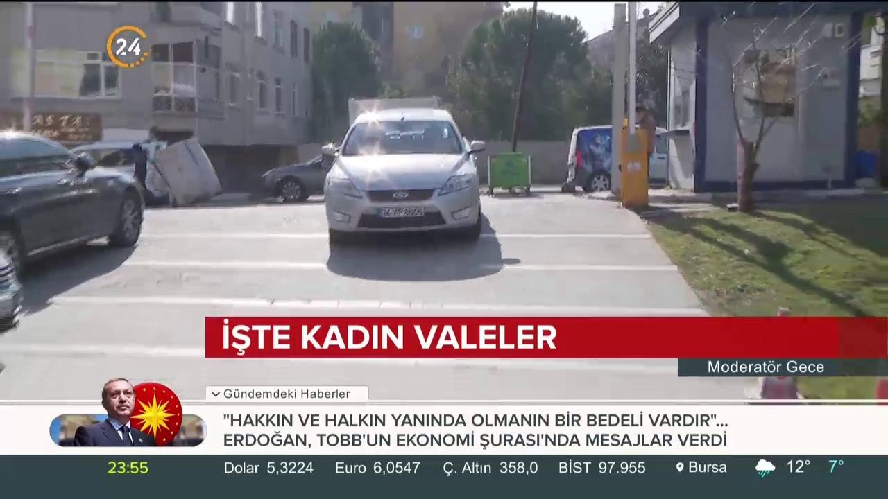 İşte kadın valeler