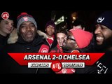 Arsenal 2-0 Chelsea | TY Rips Into Chelsea Fan After Win!