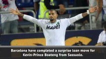 Barcelona sign Kevin-Prince Boateng