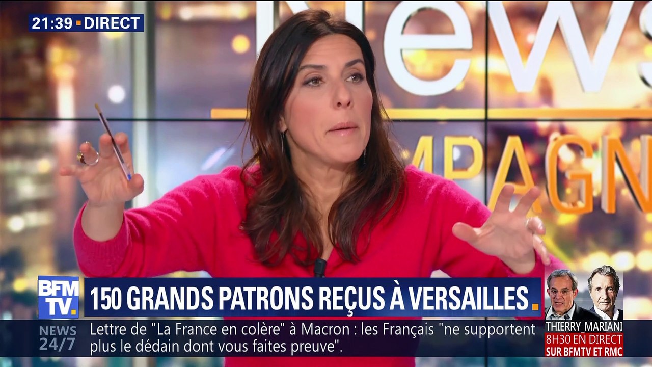 150 grands patrons reçus à Versailles