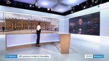 Emmanuel Macron devant 150 patrons invités à Versailles