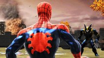 Spider-Man Web of Shadows (Max PC) Walkthrough part 10 - SYMBIOTE WOLVERINE