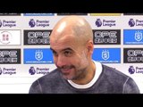 Huddersfield 0-3 Manchester City - Pep Guardiola Post Match Press Conference - Premier League