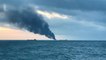 مقتل 14 شخصا على الأقل في حريق سفينتين بالبحر الأسود قرب القرم