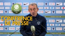 Conférence de presse Paris FC - Stade Brestois 29 (0-1) : Mecha BAZDAREVIC (PFC) - Jean-Marc FURLAN (BREST) - 2018/2019