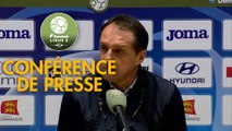 Conférence de presse Havre AC - Red Star  FC (1-0) : Oswald TANCHOT (HAC) - Faruk HADZIBEGIC (RED) - 2018/2019