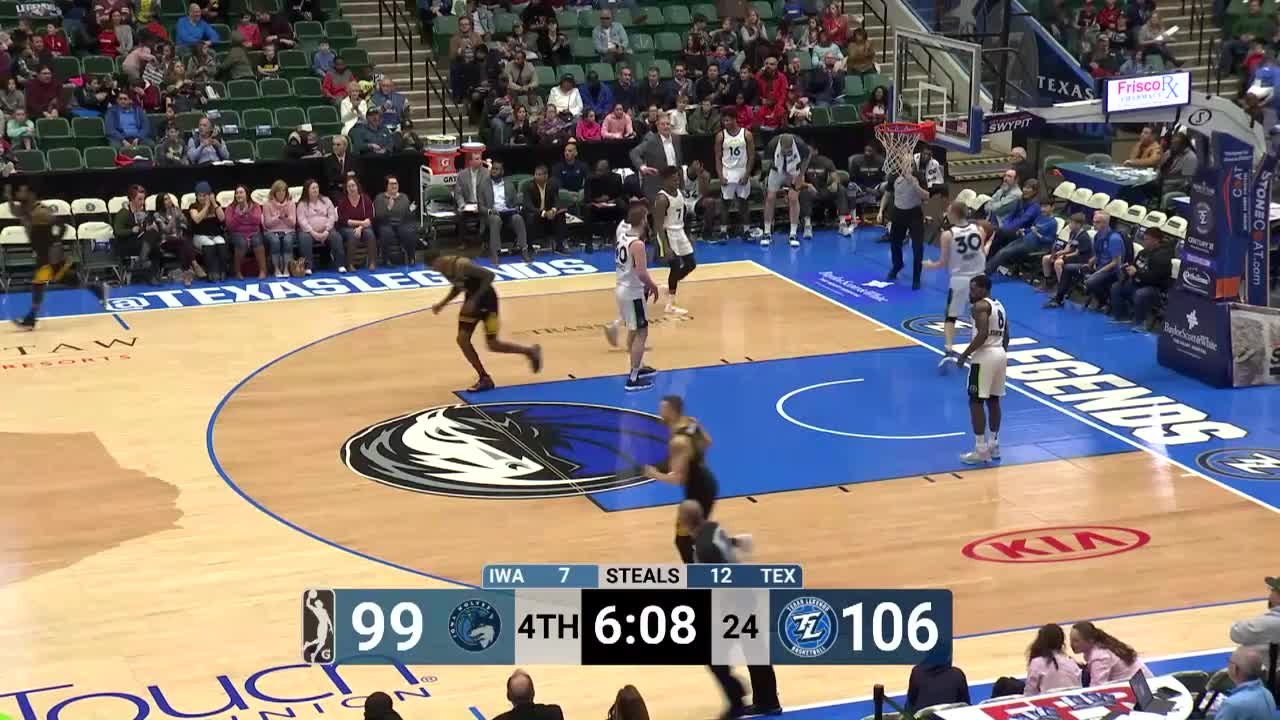 Justin Dentmon (29 points) Highlights vs. Iowa Wolves