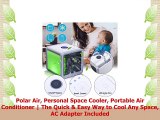 Polar Air Personal Space Cooler Portable Air Conditioner  The Quick  Easy Way to Cool