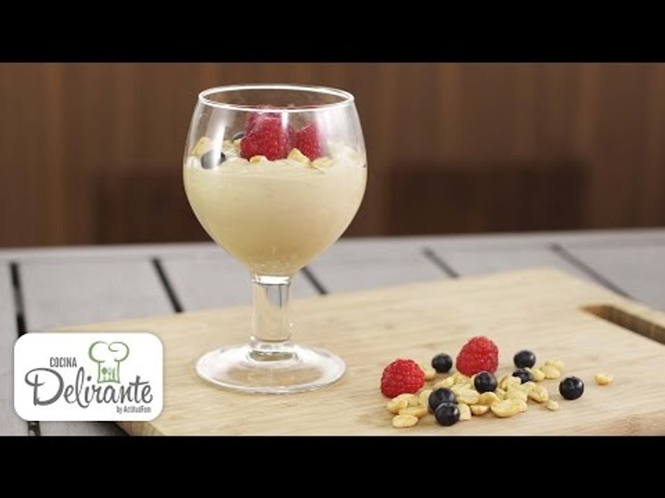 Mousse de cacahuate | Cocina Delirante